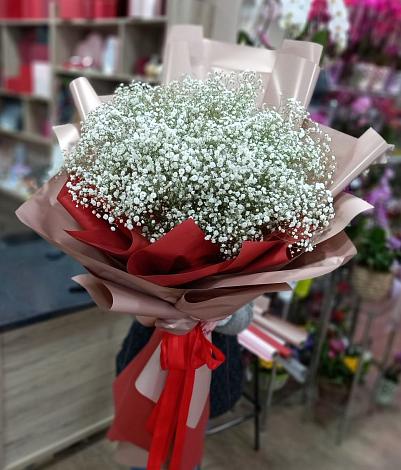 Букет цветов из: Гипсофила в Бирючах