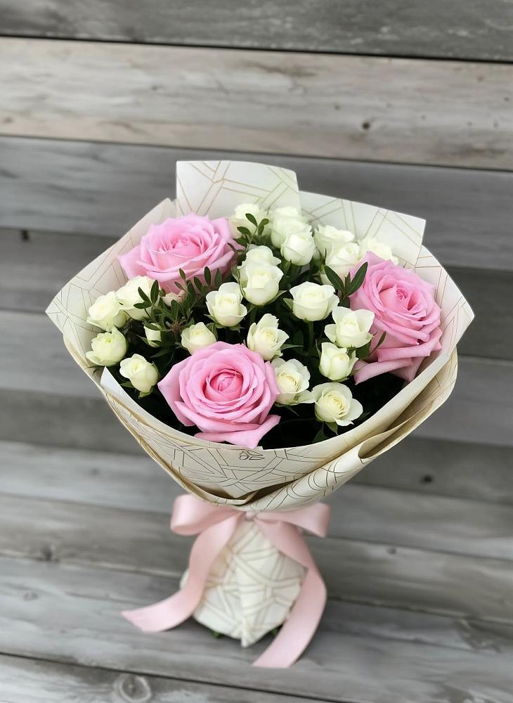 Букет цветов из: Розы в Бирючах