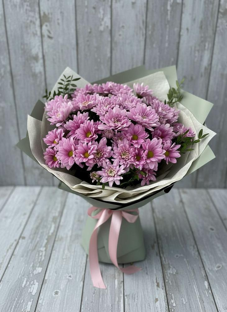 Букет цветов из: Хризантемы в Бирючах