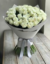 Букет 35 Белых роз в Бирючах
