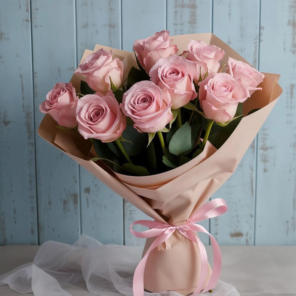 Букет цветов из: Розы в Бирючах