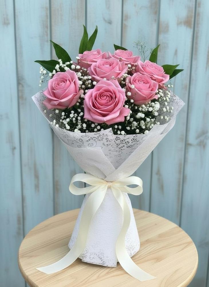 Букет цветов из: Розы в Бирючах