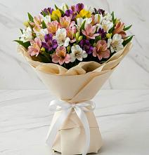 Букет цветов из:  Альстромерии #REPLACE_PRED# Бирючах