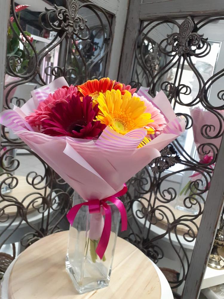 Букет цветов из: Герберы в Бирючах