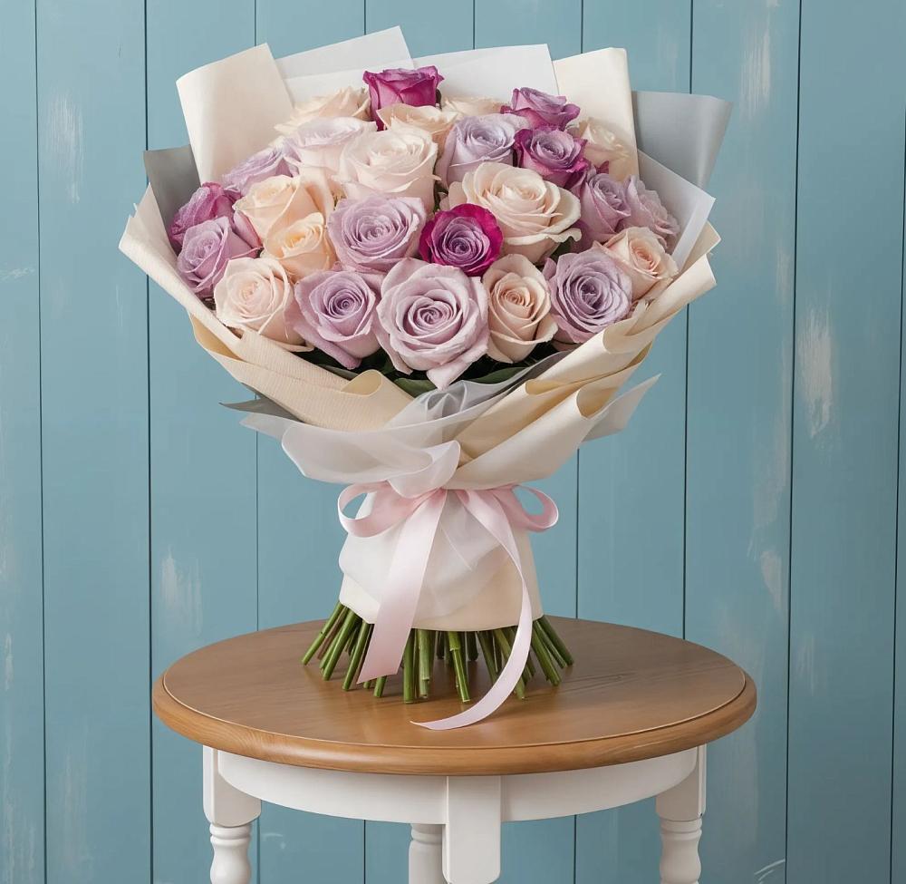 Букет цветов из: Розы в Бирючах