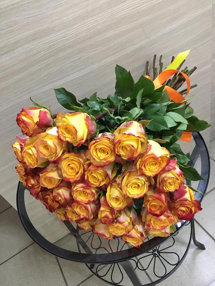 Букет Желтые розы в Бирючах