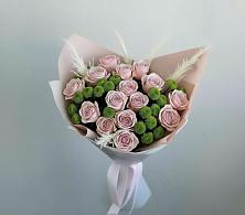 Букет цветов из:  Розы и Хризантемы в Бирючах