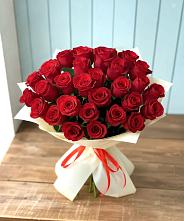 Букет 29 Красных роз в Бирючах