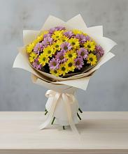 Букет цветов из:  Хризантемы в Бирючах