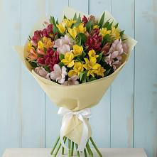 Букет цветов из:  Альстромерии в Бирючах