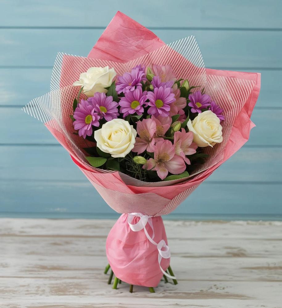 Букет цветов из: Герберы в Бирючах