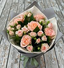 Букет цветов из:  Розы в Бирючах