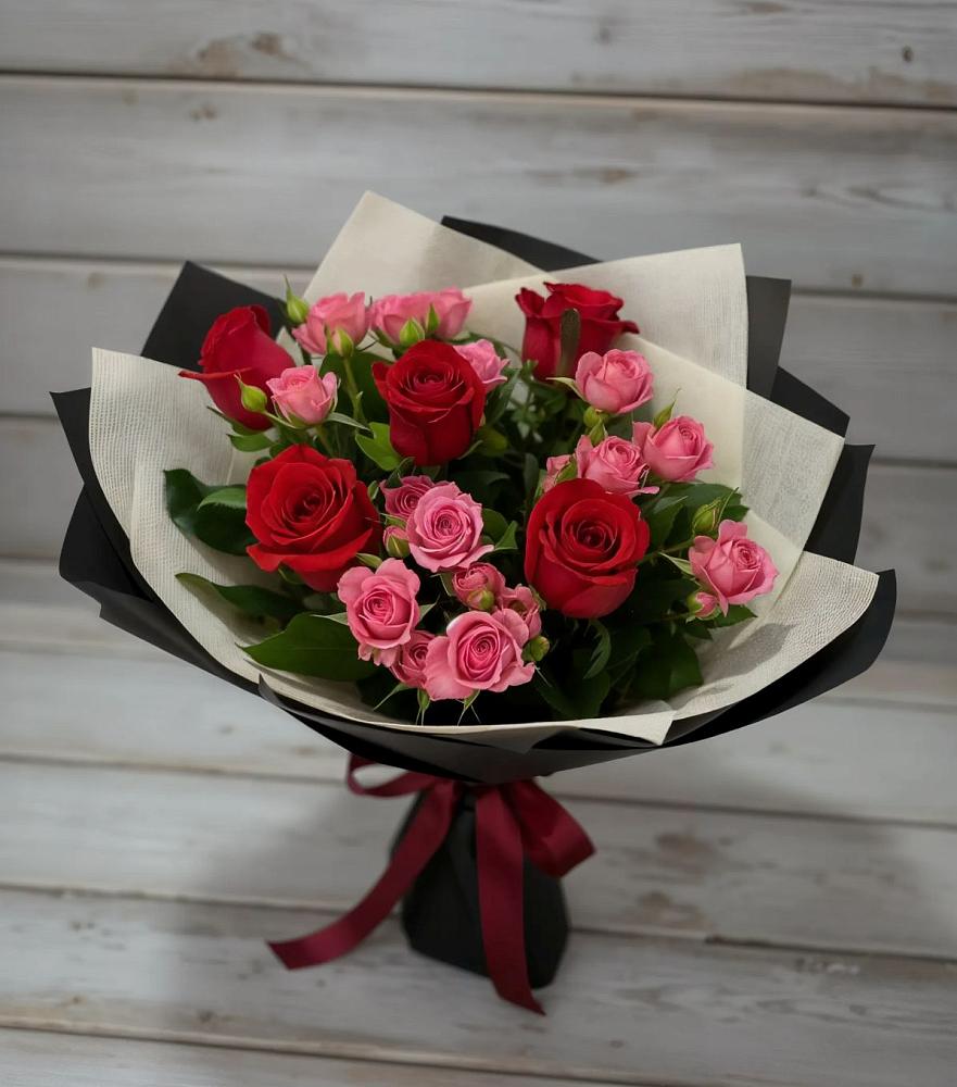 Букет цветов из: Розы в Бирючах