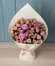 Букет цветов из:  Розы в Бирючах