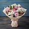 Букет цветов из: Хризантемы, Альстромерии и Розы в Бирючах